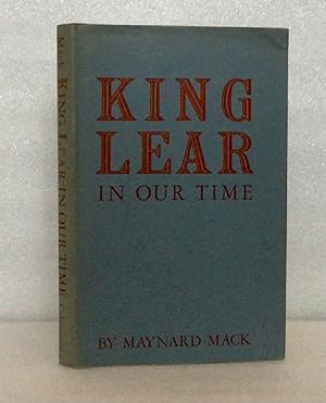Seller image for King Lear in Our Time Mack, Maynard for sale by boredom books