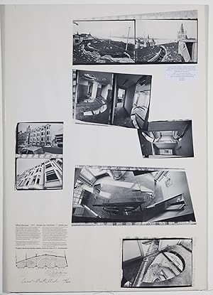 GORDON MATTA-CLARK: EXHIBITION POSTER FOR THE INTERNATIONAAL CULTUREEL CENTRUM IN ANTWERP'S EXHIB...