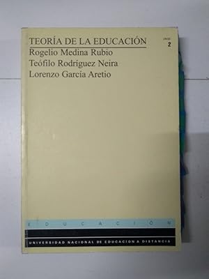 Imagen del vendedor de Teora de la educacin, a la venta por Libros Ambig