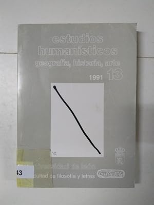 Estudios humanísticos. Geografía, historia, arte. 1991. 13