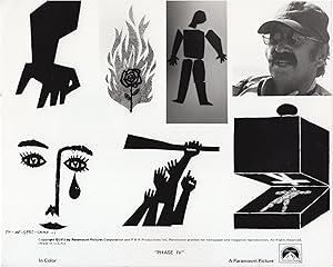 Phase IV (Original compilation photograph of six Saul Bass title designs to promote the 1974 film)