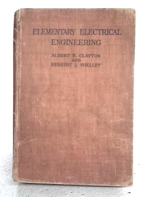 Image du vendeur pour Elementary Electrical Engineering mis en vente par World of Rare Books