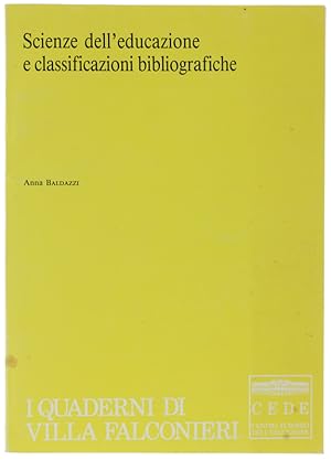 SCIENZE DELL'EDUCAZIONE E CLASSIFICAZIONI BIBLIOGRAFICHE.: