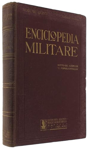 ENCICLOPEDIA MILITARE. Volume 5.: