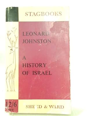 Bild des Verkufers fr History of Israel zum Verkauf von World of Rare Books