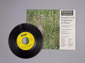 Bild des Verkufers fr Vogelruf und Vogelgesang im Moor; Mit 81 farbigen Illustrationen, Verbreitungskarten und Beschreibungen. Schallplattenbeigabe: 16 Vogelstimmen auf einer 17 cm Stereoplatte von Hubert Reisinger, Kosmos - Gesellschaft der Naturfreunde; zum Verkauf von Schtze & Co.