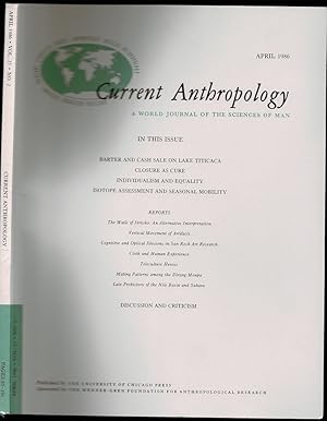 Seller image for Barter and Cash Sale on Lake Titicaca: A Test of Competing Approaches in Current Anthropology Volume 27, Number 2 for sale by The Book Collector, Inc. ABAA, ILAB