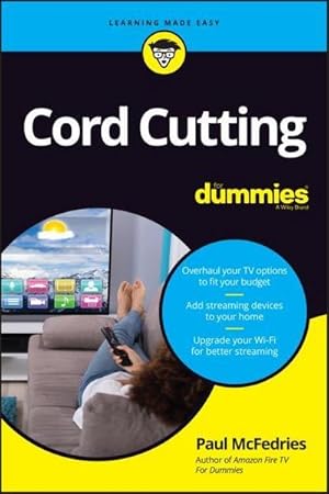 Bild des Verk�ufers f�r Cord Cutting for Dummies zum Verkauf von AHA-BUCH GmbH
