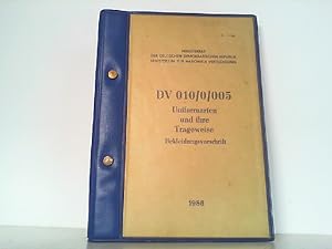 NVA DDR Dienstvorschrift DV 010/0/005 Uniformarten und ihre Trageweise Uniformen 