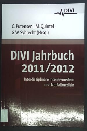 Seller image for DIVI Jahrbuch 2011/2012: Interdisziplinre Intensivmedizin und Notfallmedizin. for sale by books4less (Versandantiquariat Petra Gros GmbH & Co. KG)