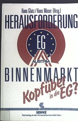 Seller image for Herausforderung Binnenmarkt : Kopfber in die EG?. for sale by books4less (Versandantiquariat Petra Gros GmbH & Co. KG)