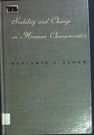 Immagine del venditore per Stability and Change in Human Characteristics. venduto da books4less (Versandantiquariat Petra Gros GmbH & Co. KG)