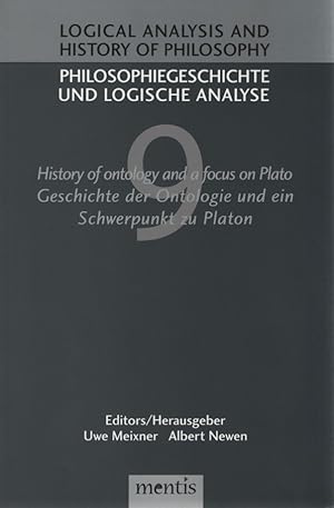 Bild des Verkufers fr Logical Analysis and History of Philosophy / Philosophiegeschichte und logische Analyse. History of Ontology and a focus on Plato / Geschichte der Ontologie und ein Schwerpunkt zu Platon. zum Verkauf von Fundus-Online GbR Borkert Schwarz Zerfa