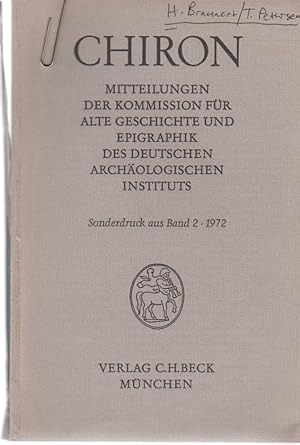Seller image for Megalopolis: Anspruch und Wirklichkeit. [Aus: Chiron, Bd. 2, 1972]. for sale by Fundus-Online GbR Borkert Schwarz Zerfa