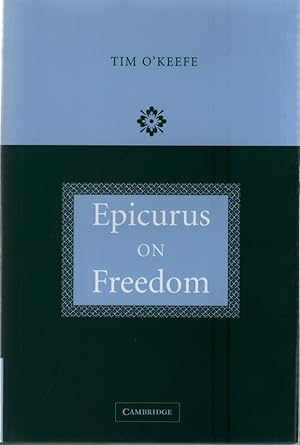 Bild des Verkufers fr Epicurus on Freedom. zum Verkauf von Fundus-Online GbR Borkert Schwarz Zerfa