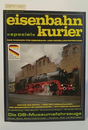 Bild des Verkufers fr Eisenbahn Kurier "special". Die DB-Museumsfahrzeuge Dampf-, Diesel-, Elektro-Triebfahrzeuge - Personen-, Post- und Gterwagen zum Verkauf von ANTIQUARIAT Franke BRUDDENBOOKS