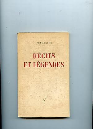 OEUVRES POÉTIQUES . Récits et Légendes