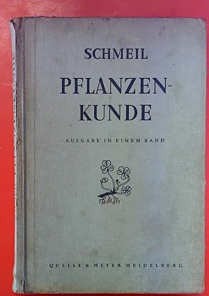 Imagen del vendedor de Pflanzenkunde (Ausgabe in einem Band). 176. Auflage. a la venta por biblion2