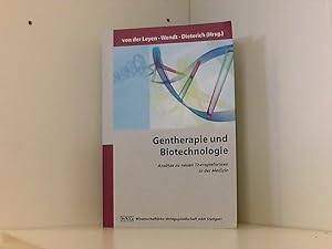 Bild des Verkufers fr Gentherapie und Biotechnologie: Anstze zu neuen Therapieformen in der Medizin zum Verkauf von Book Broker