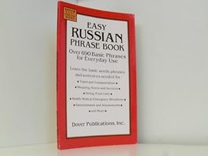 Bild des Verkufers fr Easy Russian Phrase Book: Over 690 Basic Phrases for Everyday Use (Dover Easy Phrase Books) zum Verkauf von Book Broker