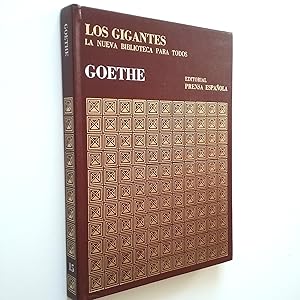 Imagen del vendedor de Goethe (Los gigantes) a la venta por MAUTALOS LIBRERA