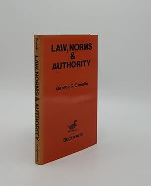 Image du vendeur pour LAW NORMS AND AUTHORITY mis en vente par Rothwell & Dunworth (ABA, ILAB)