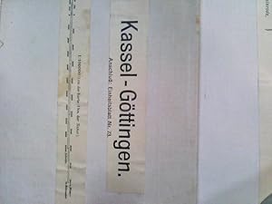 Reichskarte Kassel - Göttingen. Anschluß: Einheitsblatt Nr. 73
