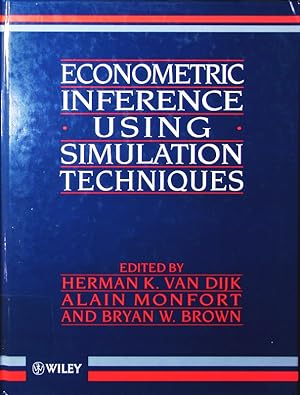 Seller image for Econometric inference using simulation techniques. for sale by Antiquariat Bookfarm