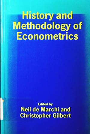 Image du vendeur pour History and methodology of econometrics. mis en vente par Antiquariat Bookfarm