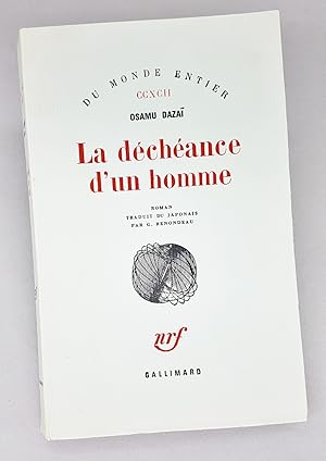 Image du vendeur pour La Dchance d'un homme. Traduit du japonais par G. Renondeau. mis en vente par La Basse Fontaine