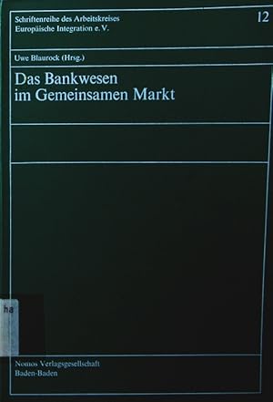 Seller image for Das Bankwesen im Gemeinsamen Markt. for sale by Antiquariat Bookfarm