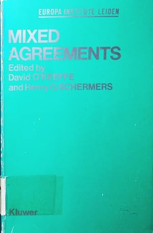 Seller image for Mixed agreements. for sale by Antiquariat Bookfarm