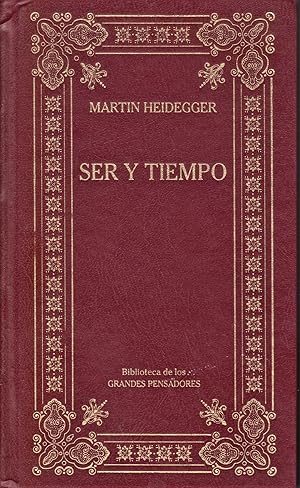 Imagen del vendedor de Ser y tiempo. a la venta por LIBRERIA SUR