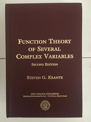 Immagine del venditore per Function Theory of Several Complex Variables venduto da Libreria Anticuaria Camino de Santiago