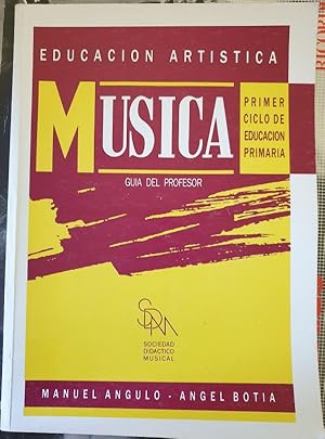 Immagine del venditore per MUSICA. GUIA DEL PROFESOR. PRIMER CICLO DE EDUCACION PRIMARIA. venduto da Libreria Lopez de Araujo