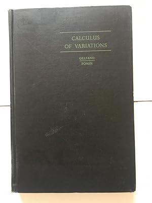 Seller image for Calculus of Variations for sale by Libreria Anticuaria Camino de Santiago