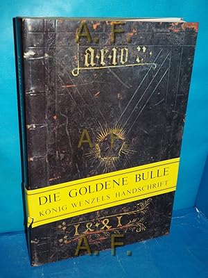 Bild des Verkufers fr Copia manuscripti Aureae bullae Caroli IV : d. Kupferstichwiedergabe von Codex Vindobonensis 338, Aureae bullae versio Germanica. zum Verkauf von Antiquarische Fundgrube e.U.