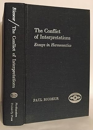 Imagen del vendedor de The Conflict of Interpretations. Essays on Hermeneutics. a la venta por Thomas Dorn, ABAA