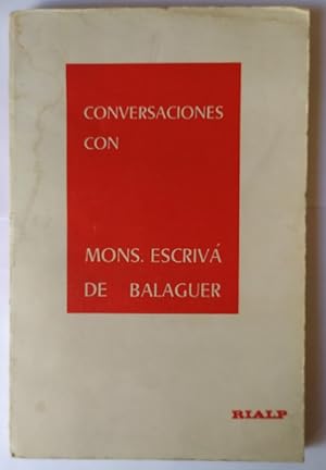 Imagen del vendedor de Conversaciones con Mons. Escriv de Balaguer a la venta por La Leona LibreRa