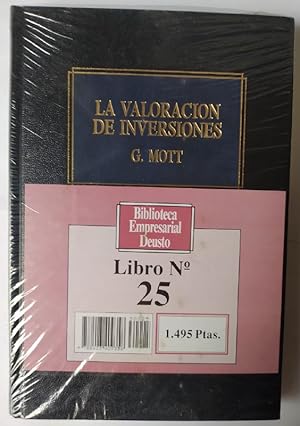 Seller image for La valoracin de inversiones for sale by La Leona LibreRa