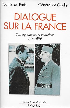 Seller image for Dialogue sur la France for sale by Librairie Seigneur