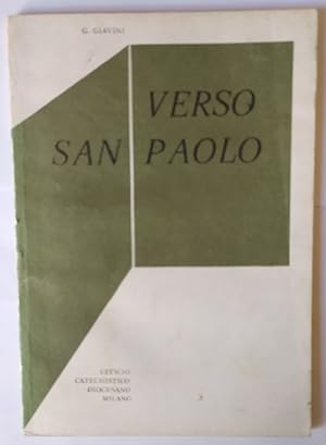 Image du vendeur pour Verso San Paolo. mis en vente par La Leona LibreRa