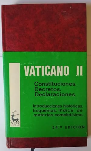 Seller image for Documentos del Vaticano II. Constituciones, decretos, declaraciones. for sale by La Leona LibreRa