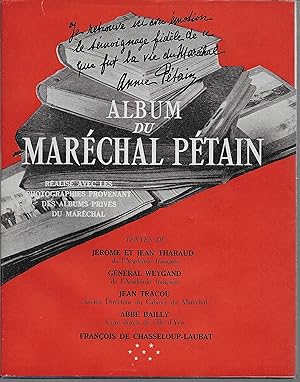 Album du Maréchal Pétain