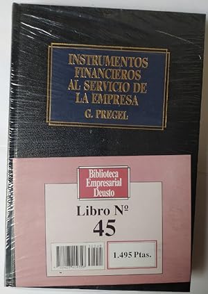 Seller image for Instrumentos financieros al servicio de la empresa for sale by La Leona LibreRa