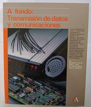 Bild des Verkufers fr Transmisin de datos y comunicaciones zum Verkauf von La Leona LibreRa