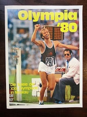 Seller image for Olympia '80 Die Spiele der XXII. Olympiade in Moskau for sale by Rudi Euchler Buchhandlung & Antiquariat