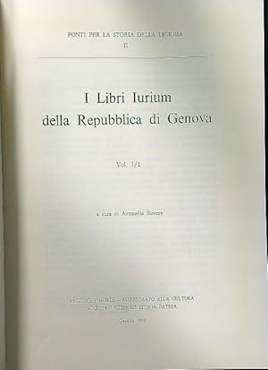 Immagine del venditore per I libri Iurium della repubblica di genova. Vol I/1 venduto da Librodifaccia