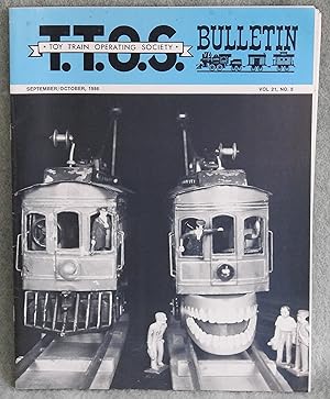 Bild des Verkufers fr Toy Train Operating Society Bulletin September/October 1986 Vol. 21 No. 5 zum Verkauf von Argyl Houser, Bookseller