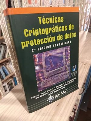 Imagen del vendedor de Tcnicas criptogrficas de proteccin de datos a la venta por Libros Antuano